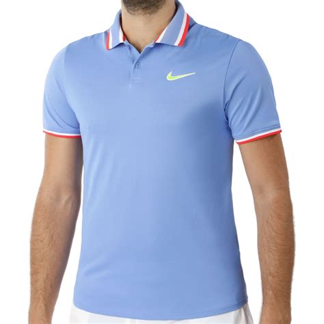 nike polo weißer kragen